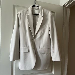 Oversized boyfriend blazer